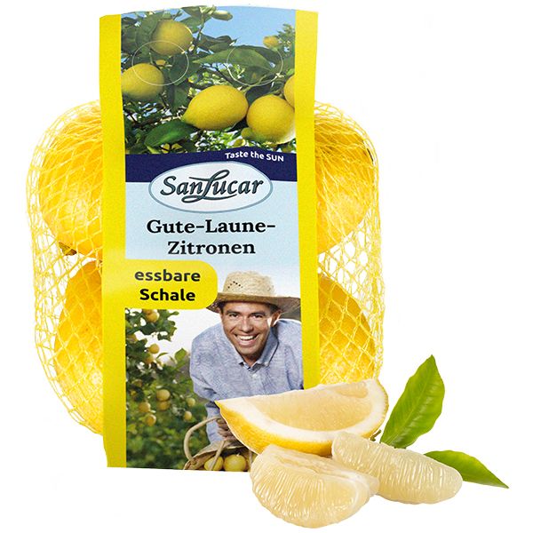 SanLucar Lemons - funny fruits with joy - Taste it