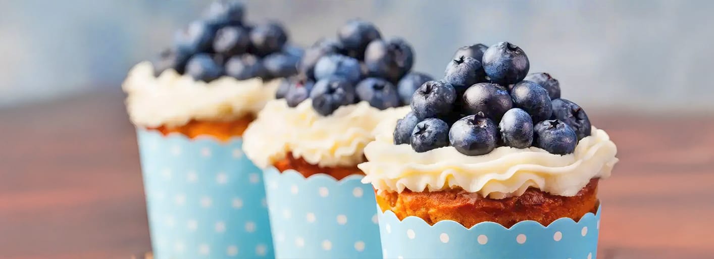 Grandma’s blueberry muffins – soft and fluffy homemade muffins filled with fresh blueberries